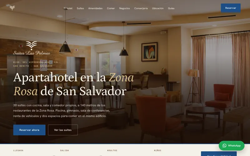 Sitio de Suites Las Palmas